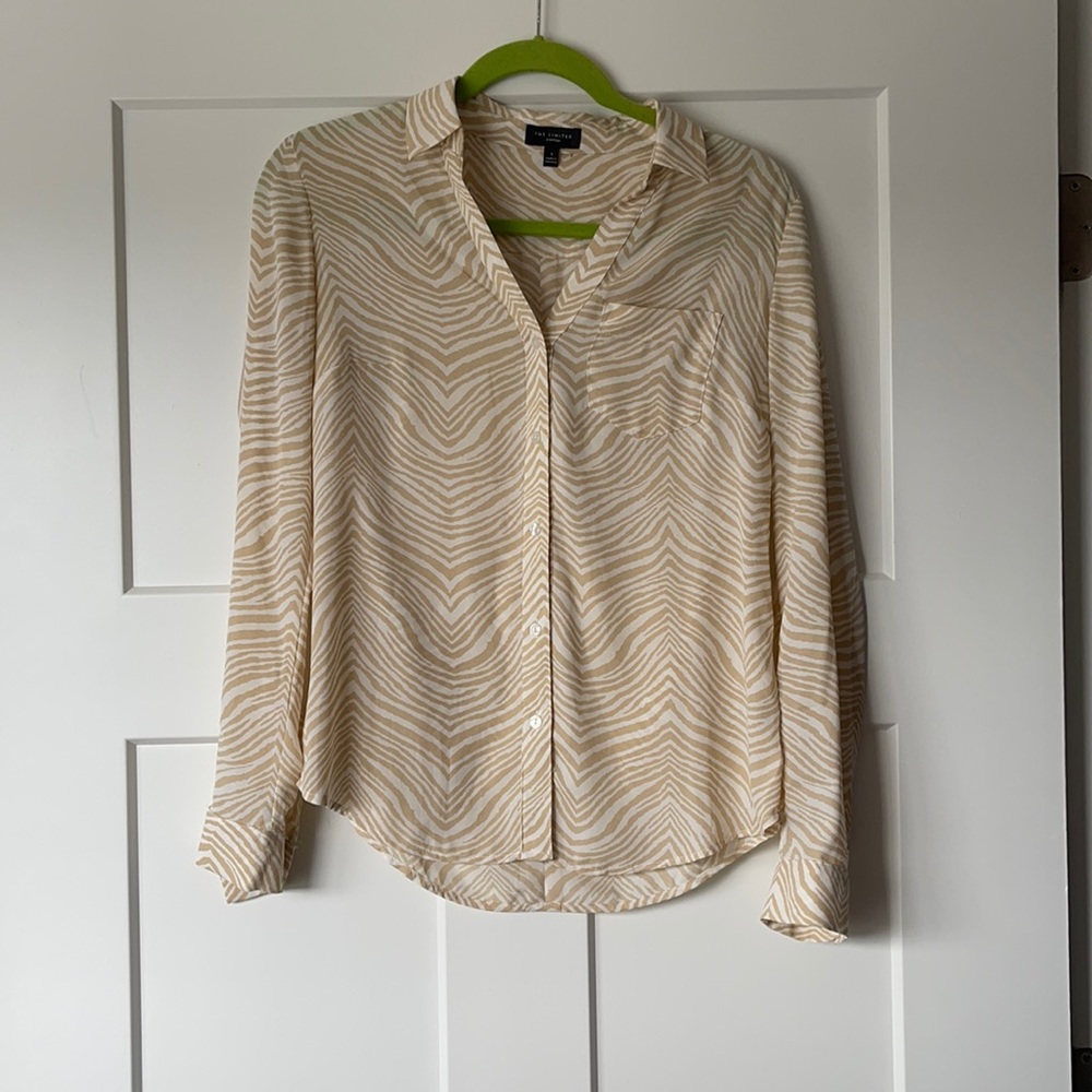 Zebra Print Blouse